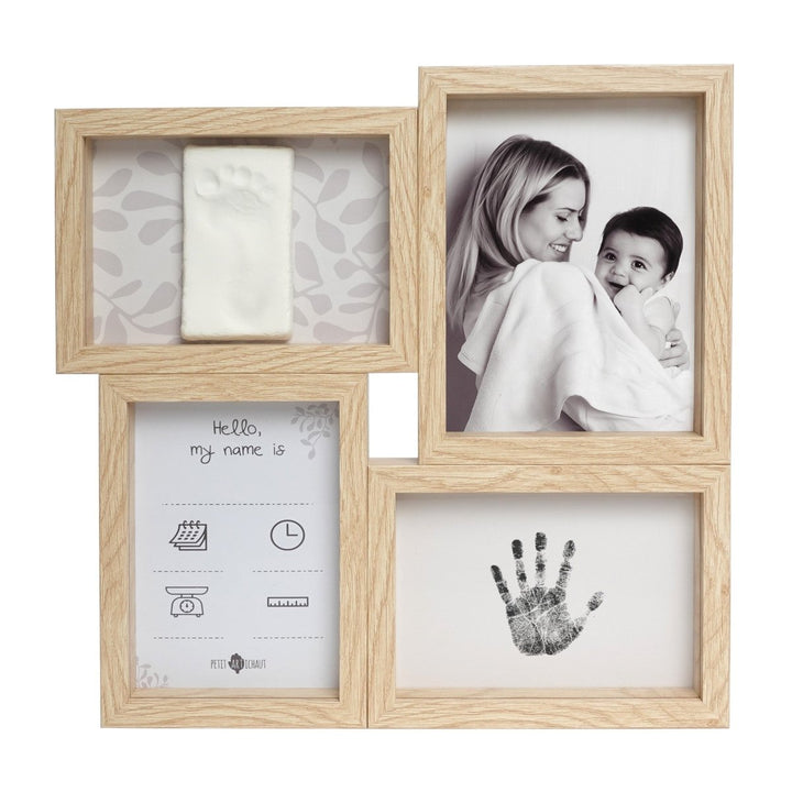 Petit Artichaut Petit Artichaut - Puzzle Frame - Ivy Grey Keepsakes
