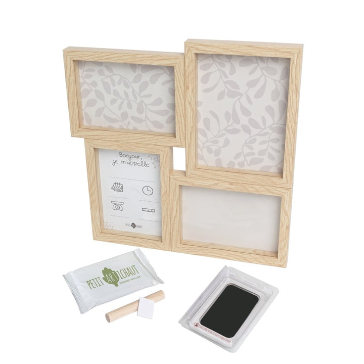 Petit Artichaut Petit Artichaut - Puzzle Frame - Ivy Grey Keepsakes