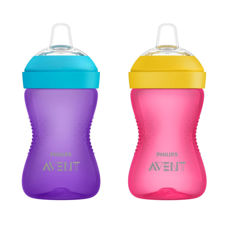 Philips AVENT My Grippy Sippy Spout Cup,10oz,2pk