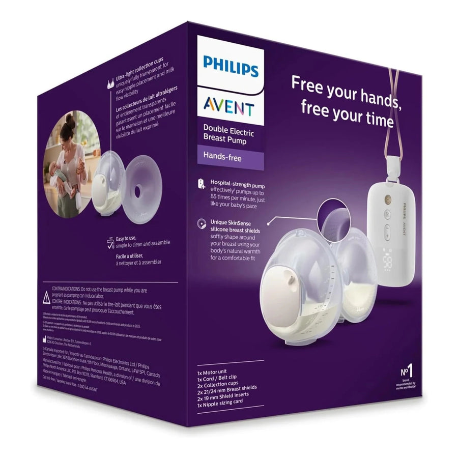Philips Avent Hands Free Double Electric Breast Pump - Image 1