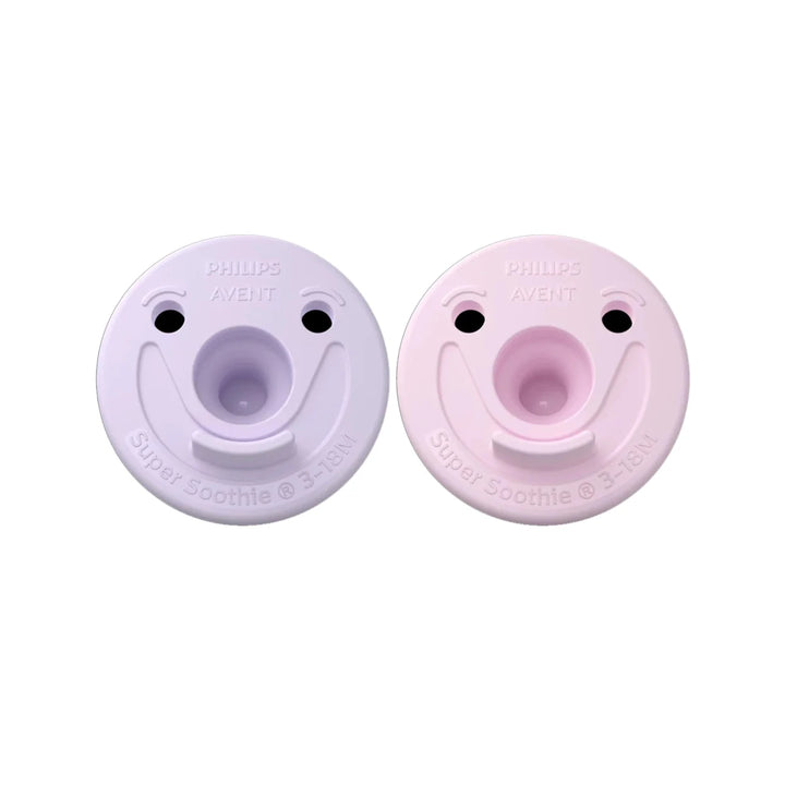Philips AVENT Soothie Pacifier 2 Pack - 3-18M Pacifiers & Teethers Lilac/Pink - Image 4