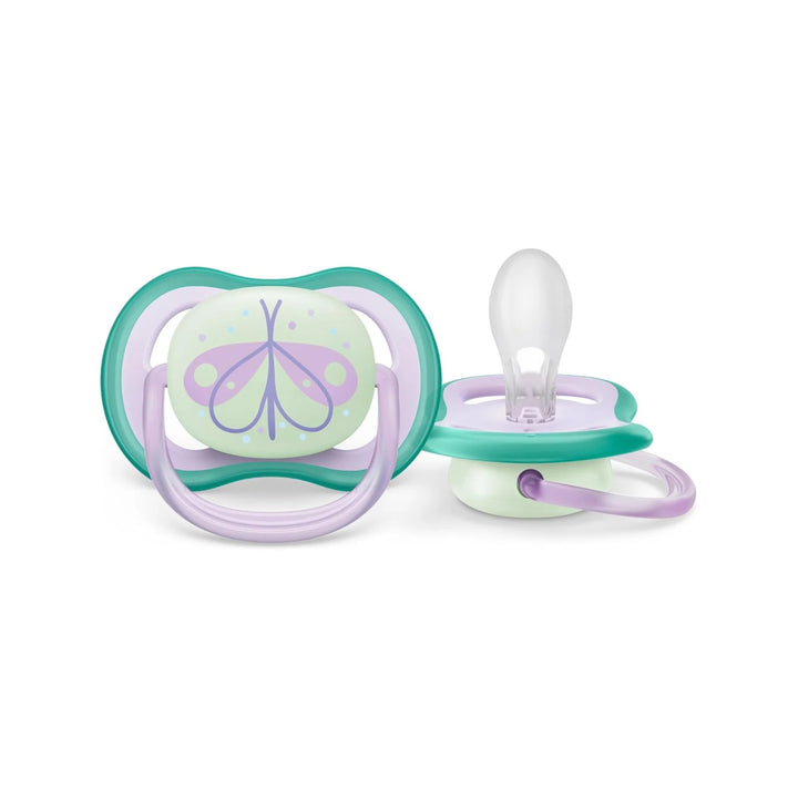 Philips AVENT Philips AVENT Ultra Air Pacifier Night - 3 Pack - 0 - 6M Lil/Butterfly Pacifiers & Teethers