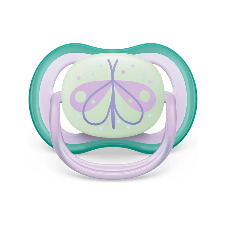 Philips AVENT Philips AVENT Ultra Air Pacifier Night - 3 Pack - 0 - 6M Lil/Butterfly Pacifiers & Teethers