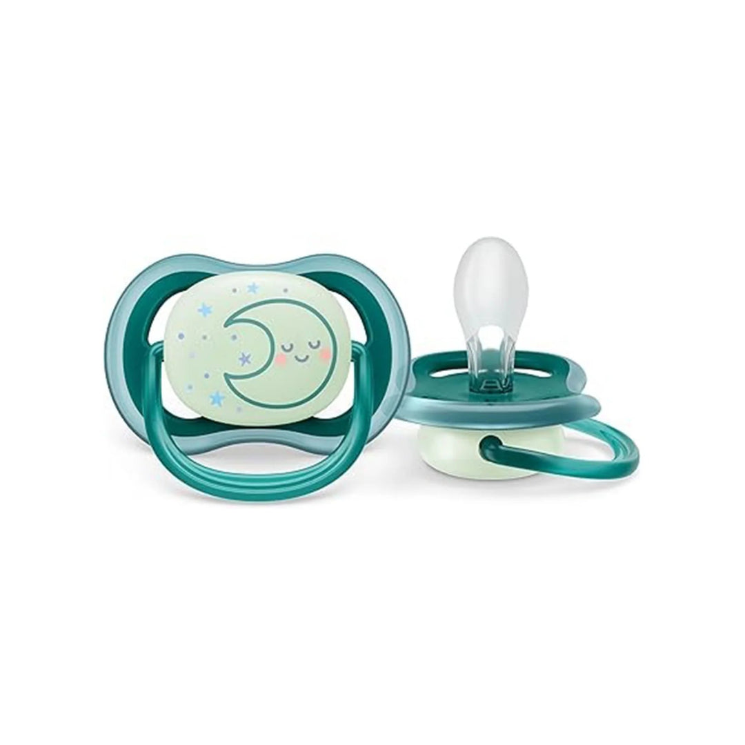 Philips AVENT Philips AVENT Ultra Air Pacifier Night - 3 Pack - 6 - 18M Opal/Moon Pacifiers & Teethers