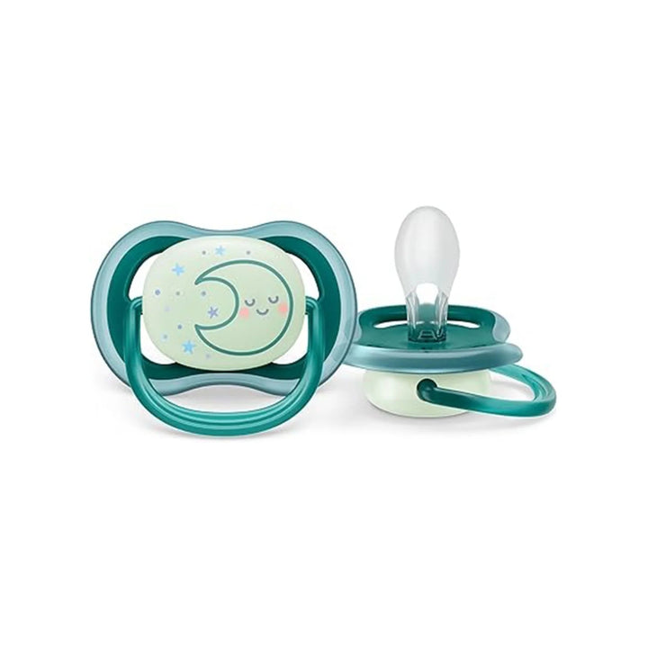 Philips AVENT Philips AVENT Ultra Air Pacifier Night - 3 Pack - 6 - 18M Opal/Moon Pacifiers & Teethers