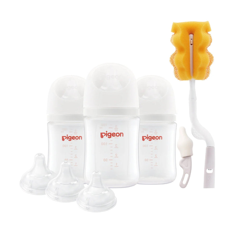 Pigeon Newborn Feeding Gift Set (0+M - 6+M) - Image 1