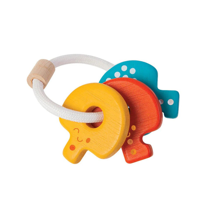 Plan Toys Baby Key Rattle Classic - Image 2