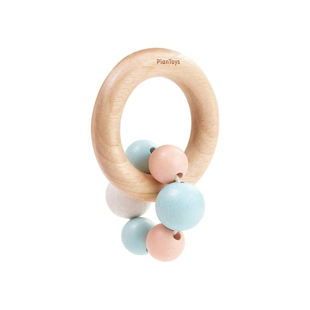 Plan Toys Beads Rattle Pastel - Image 2