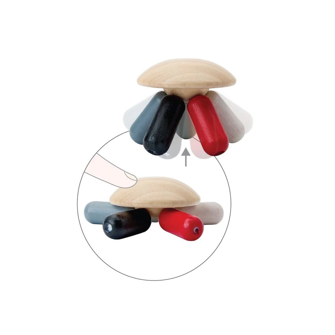 Plan Toys Flexi Jellyfish High Contrast - Image 7