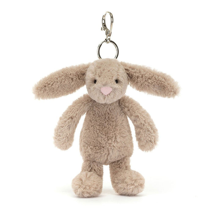 Jellycat Jellycat Bashful Beige Bunny Bag Charm plush toys and stuff animal