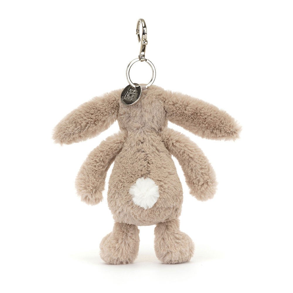 Jellycat Jellycat Bashful Beige Bunny Bag Charm plush toys and stuff animal