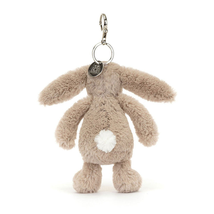 Jellycat Jellycat Bashful Beige Bunny Bag Charm plush toys and stuff animal