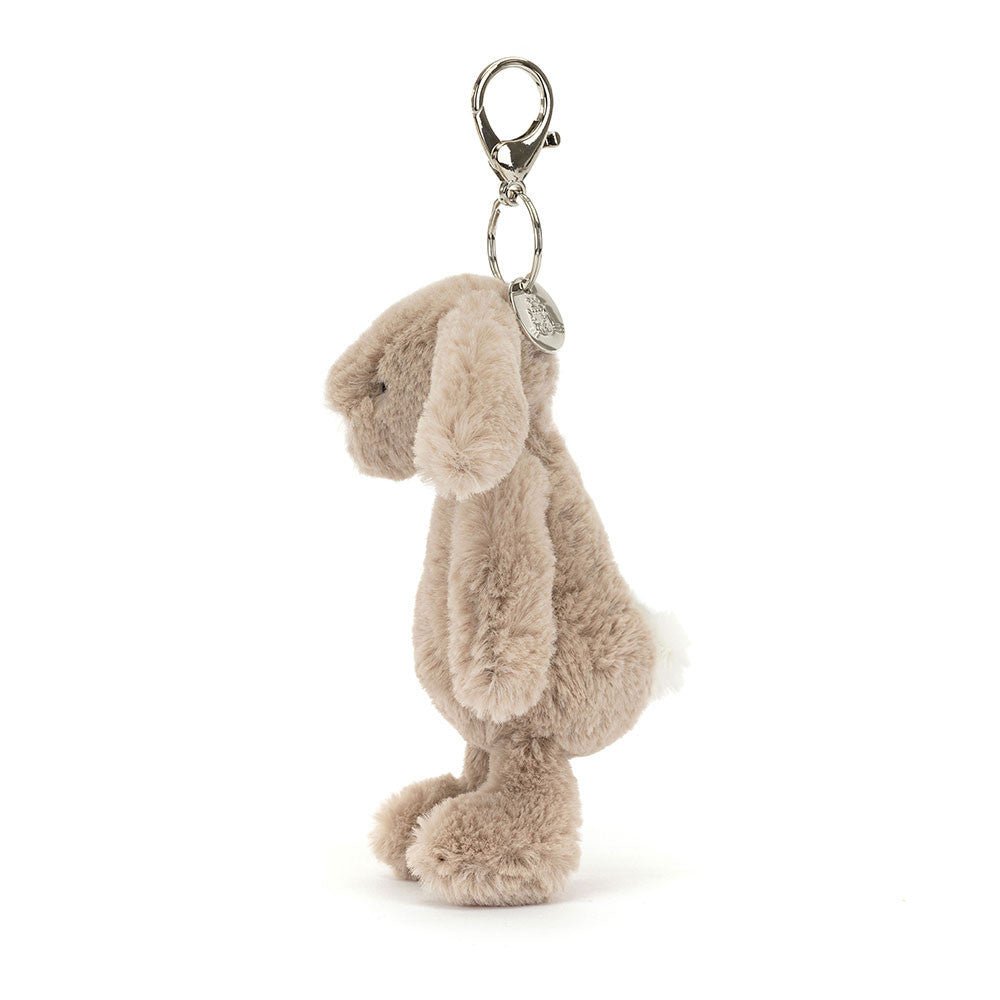 Jellycat Jellycat Bashful Beige Bunny Bag Charm plush toys and stuff animal