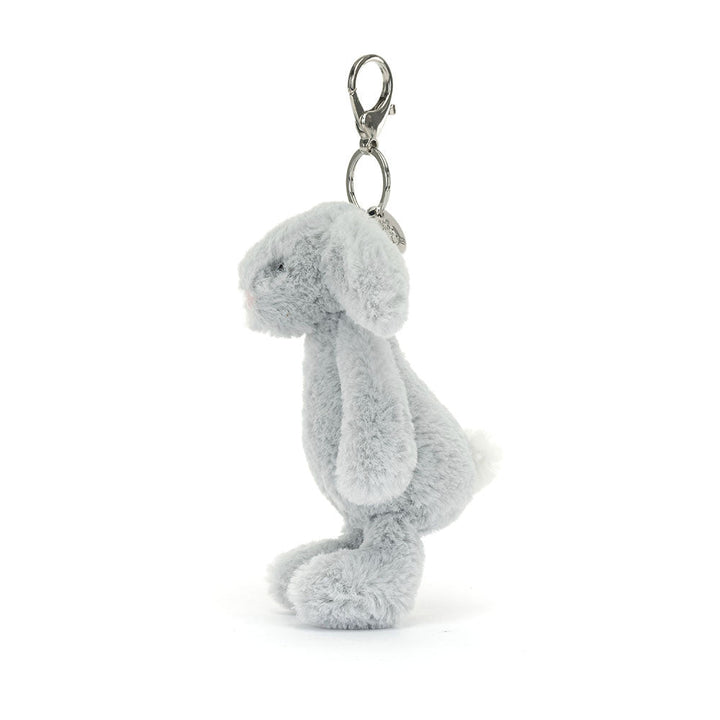Jellycat Jellycat Bashful Silver Bunny Bag Charm plush toys and stuff animal