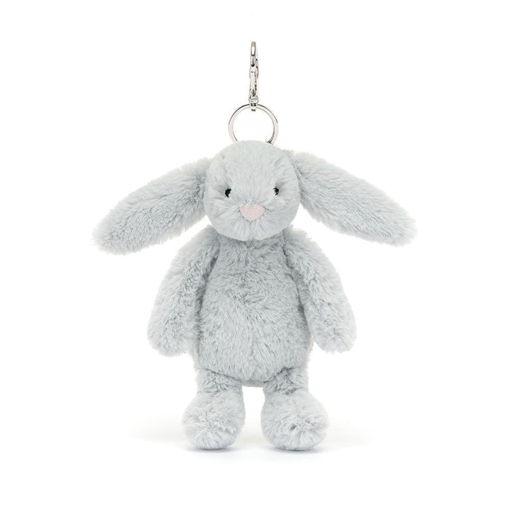 Jellycat Jellycat Bashful Silver Bunny Bag Charm plush toys and stuff animal