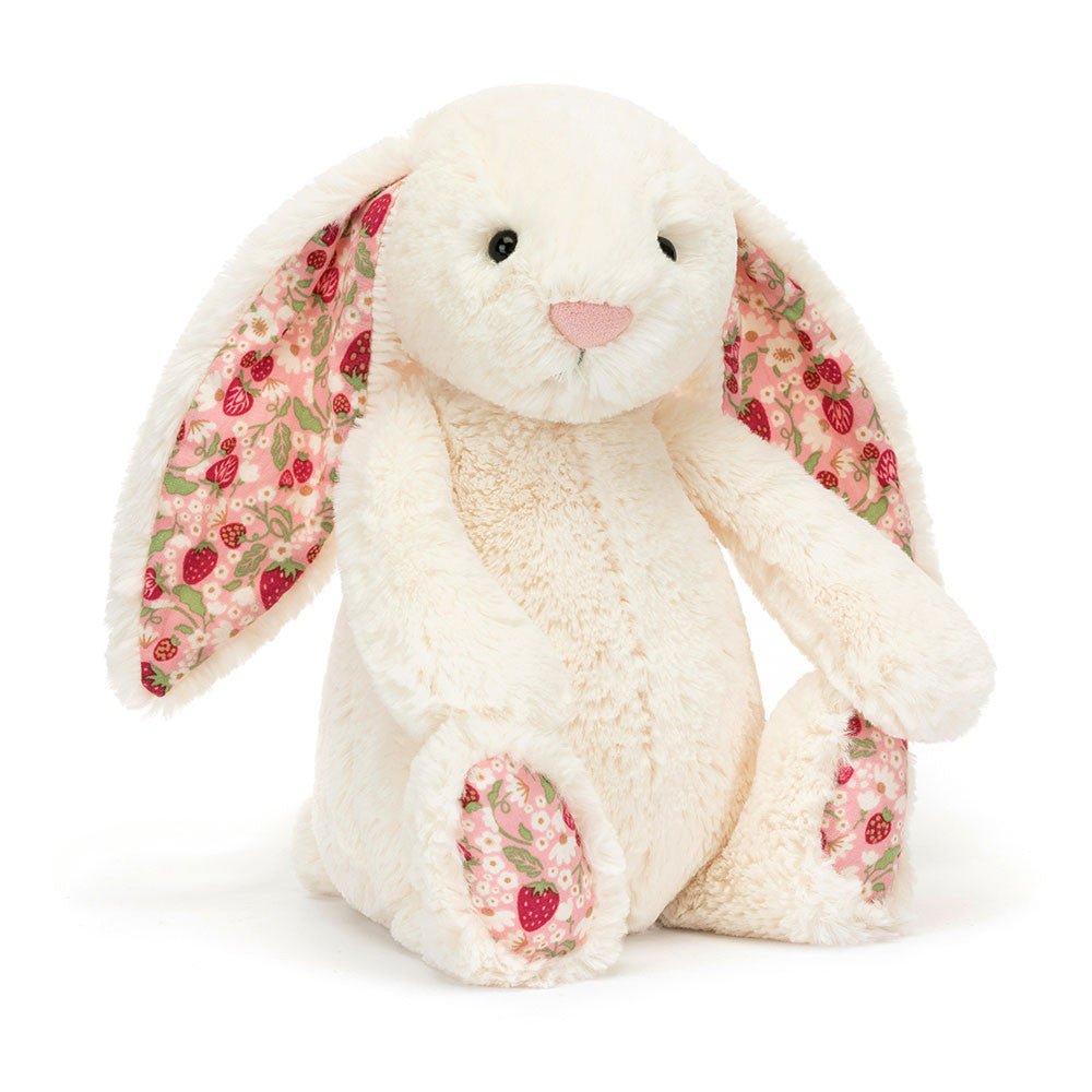 Jellycat Blossom Cream Bunny Plush Toy - Soft Stuffed Animal