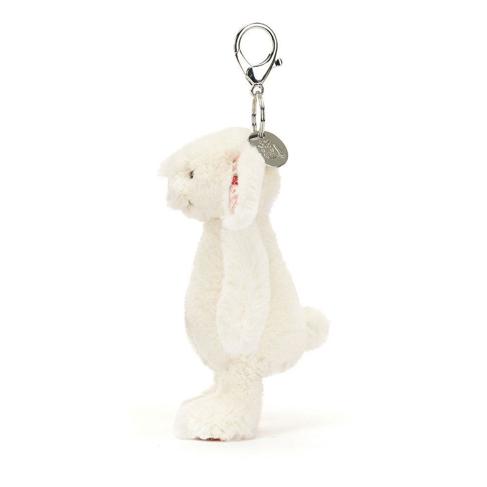 Jellycat Jellycat Blossom Cream Bunny 'Berry' Bag Charm plush toys and stuff animal