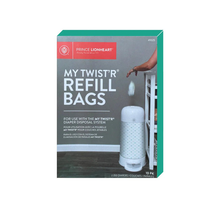 Prince Lionheart Prince Lionheart My Twist'r Diaper System refill bags - 10Pk Diaper Liners