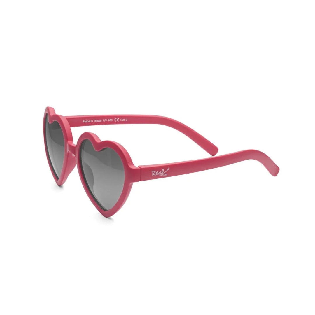 Real Shades Heart Unbreakable UV Sunglasses sunglasses Samba Red - Image 1