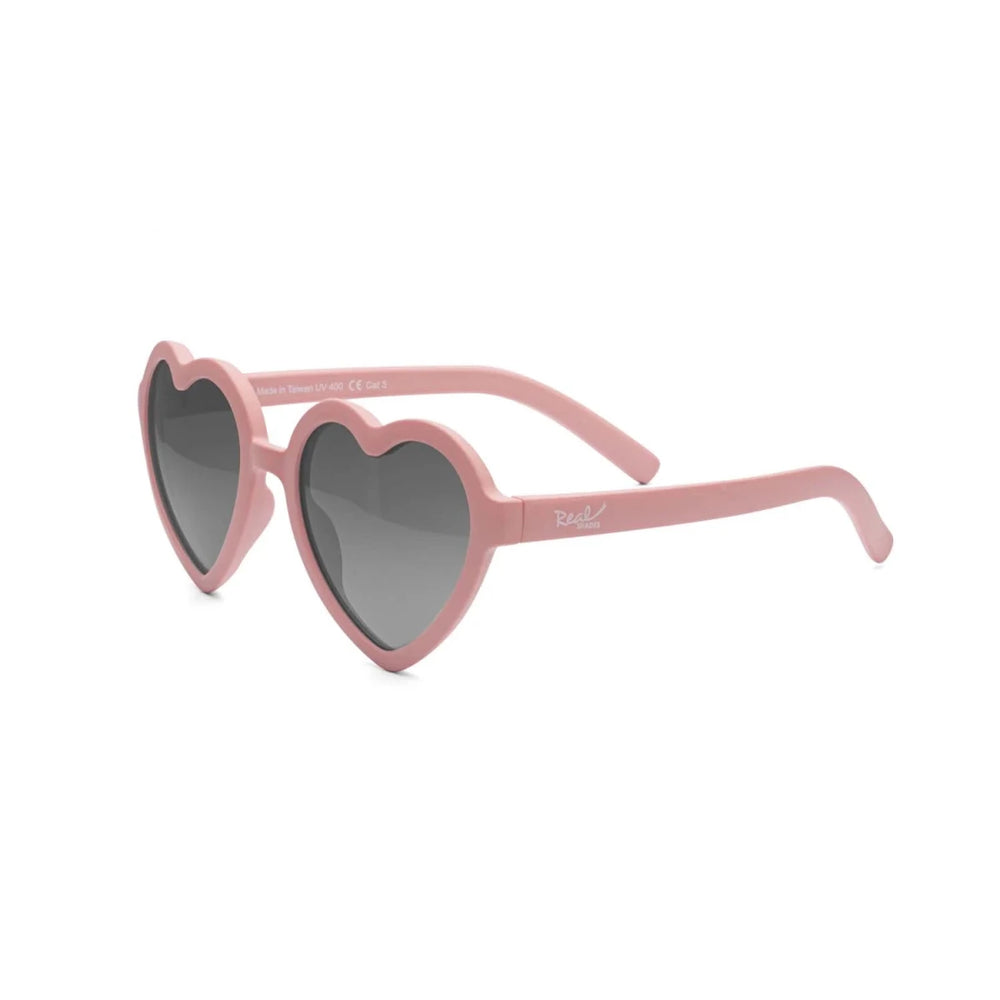 Real Shades Heart Unbreakable UV Sunglasses sunglasses Rose Tan Pink - Image 2