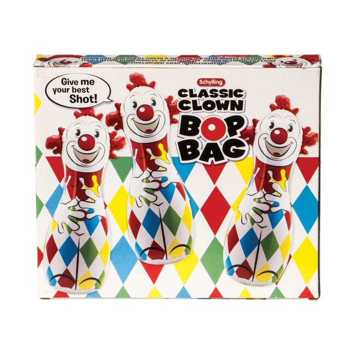 Schylling Schylling Classic Clown Bop Bag Playtime/Toys