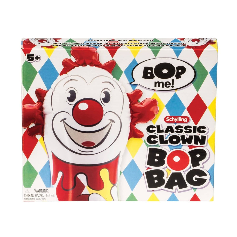 Schylling Schylling Classic Clown Bop Bag Playtime/Toys