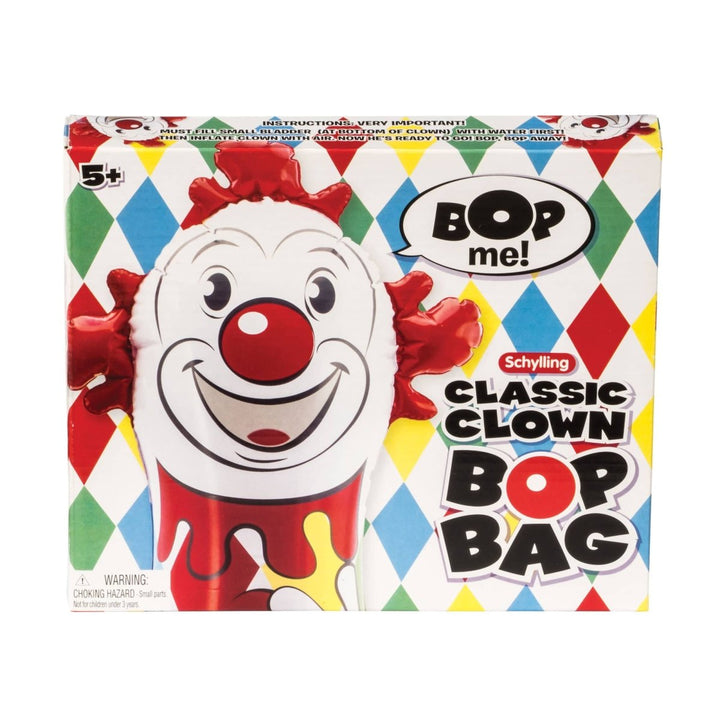 Schylling Schylling Classic Clown Bop Bag Playtime/Toys