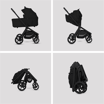 Silver Cross Breez Compact Bassinet Stroller Accessories Black - Image 9