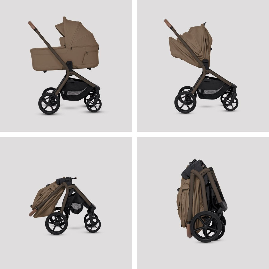 Silver Cross Breez Compact Bassinet Stroller Accessories Maple - Image 3