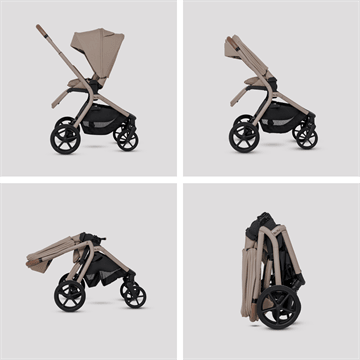 Silver Cross Breez Compact Stroller Baby Strollers Champagne - Image 10