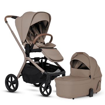 Silver Cross Breez Stroller + Pod Bundle Baby Strollers Champagne - Image 2