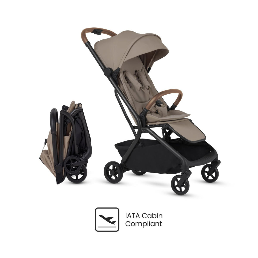 Silver Cross Nia Stroller Baby Strollers Champagne - Image 2