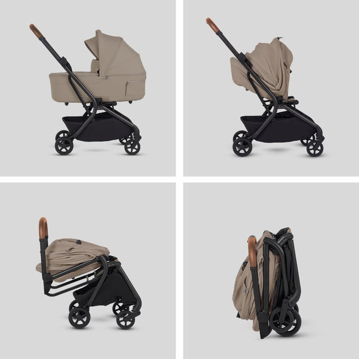 Silver Cross Nia Stroller + Pod Bundle Baby Strollers Champagne - Image 11