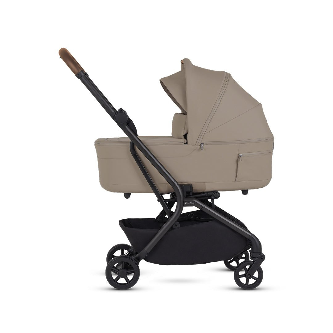 Silver Cross Nia Stroller + Pod Bundle Baby Strollers Champagne - Image 10