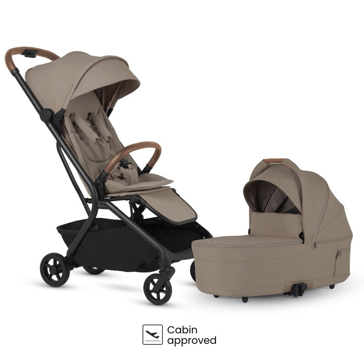 Silver Cross Nia Stroller + Pod Bundle Baby Strollers Champagne - Image 8