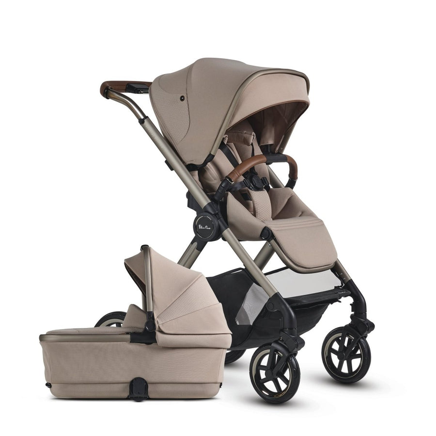 Silver Cross Reef 2 Stroller + Bassinet Bundle Baby Strollers Frappe - Image 1