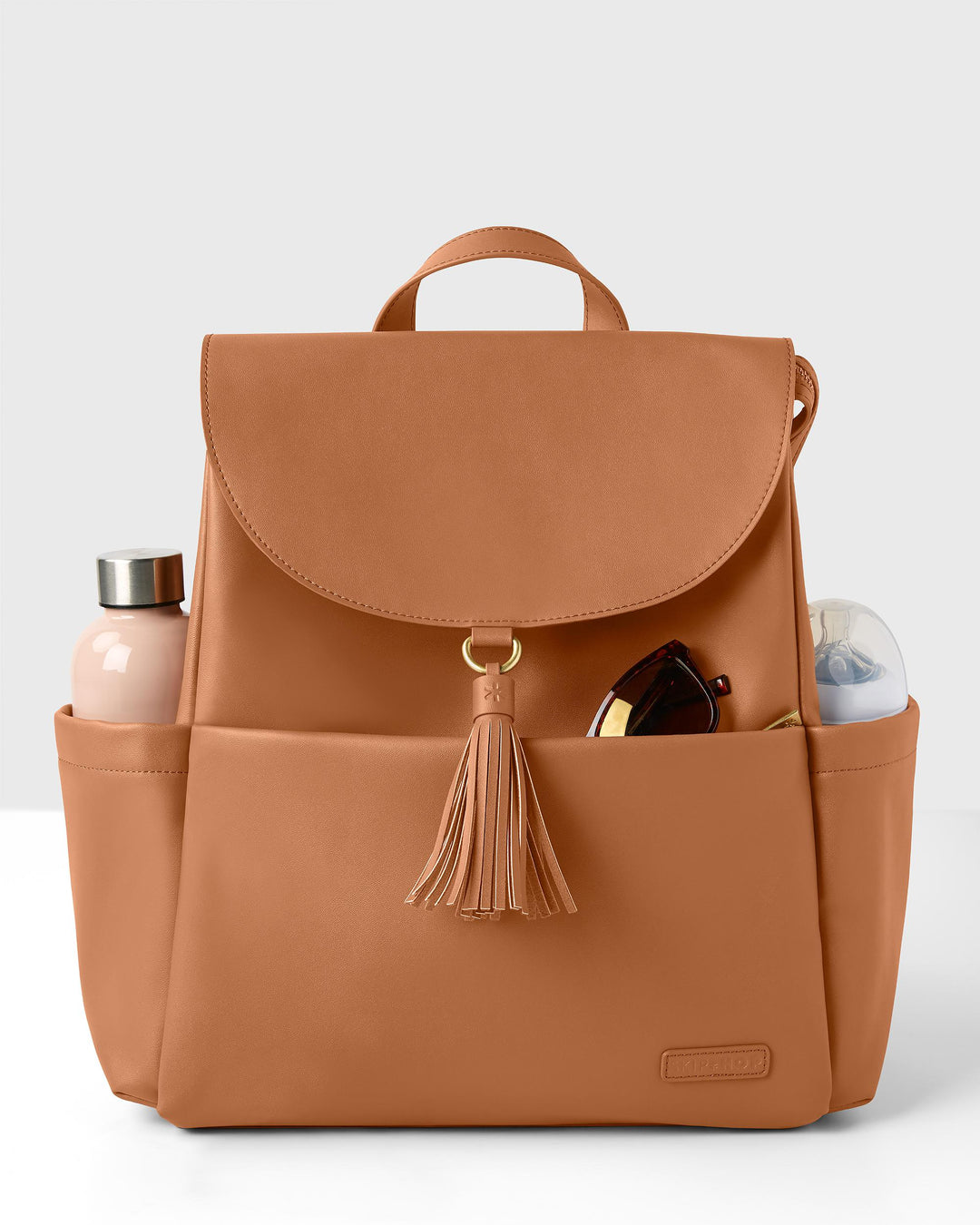Skip Hop Skip Hop Greenwich Vari Diaper Backpack - Toffee Diaper Bags