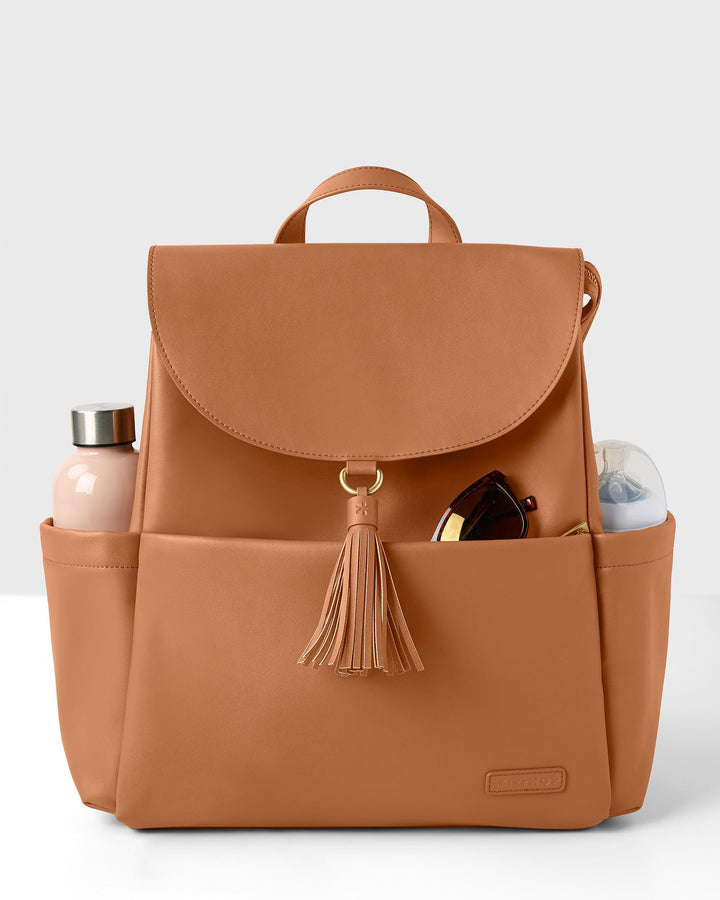 Skip Hop Skip Hop Greenwich Vari Diaper Backpack - Toffee Diaper Bags