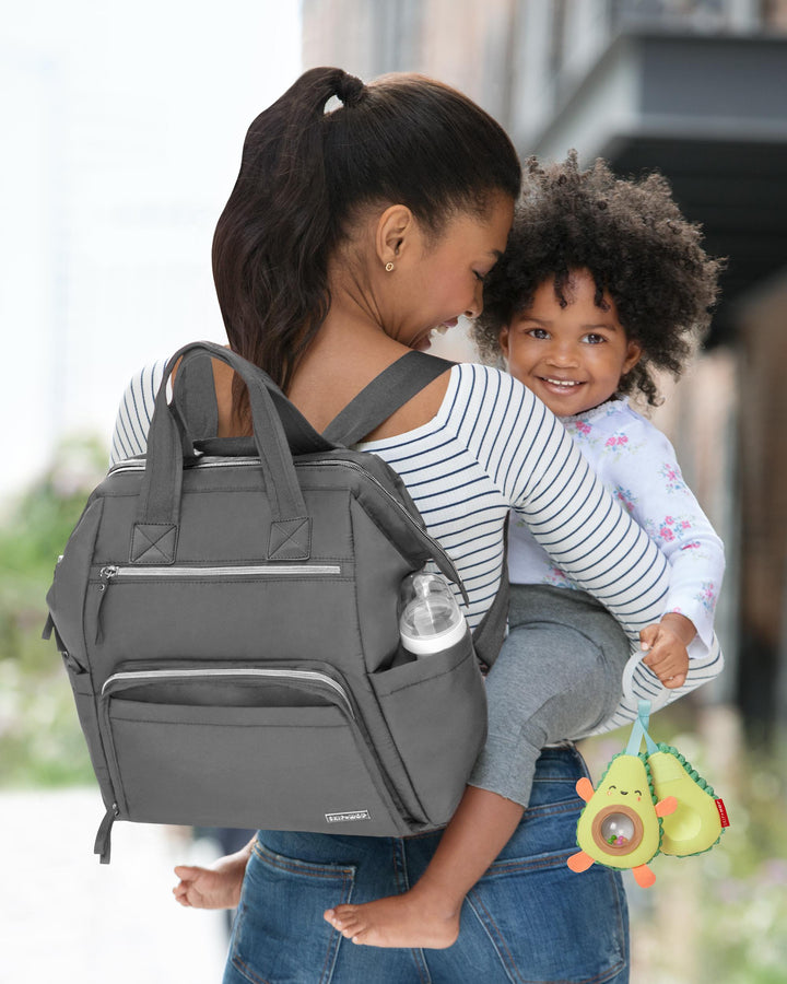 Skip Hop Mainframe Wide Open Backpack Diaper Bag Diaper Bags Navy - Image 10