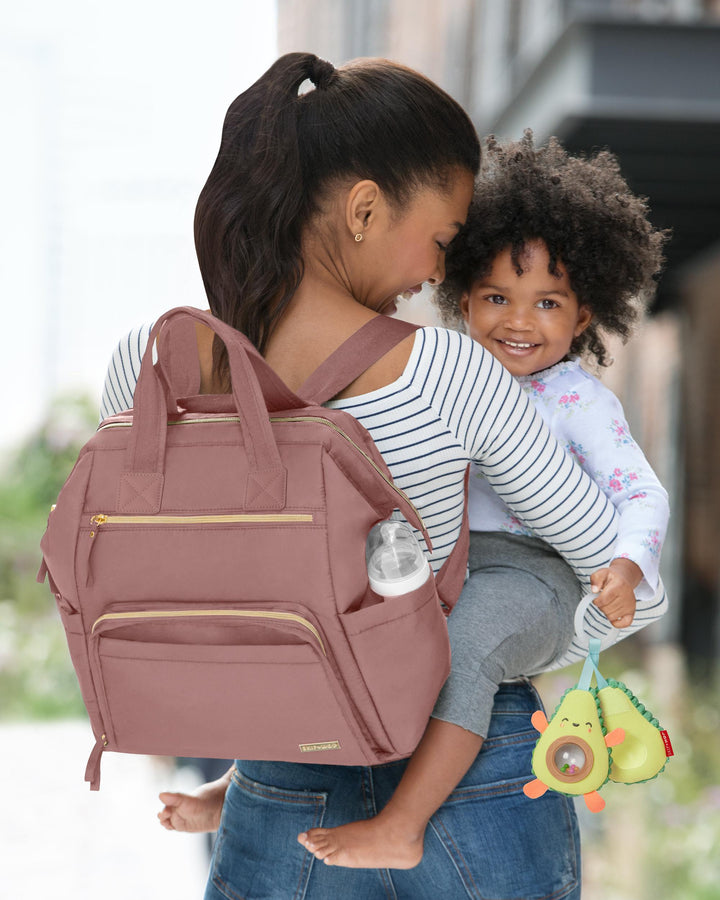 Skip Hop Mainframe Wide Open Backpack Diaper Bag Diaper Bags Navy - Image 18