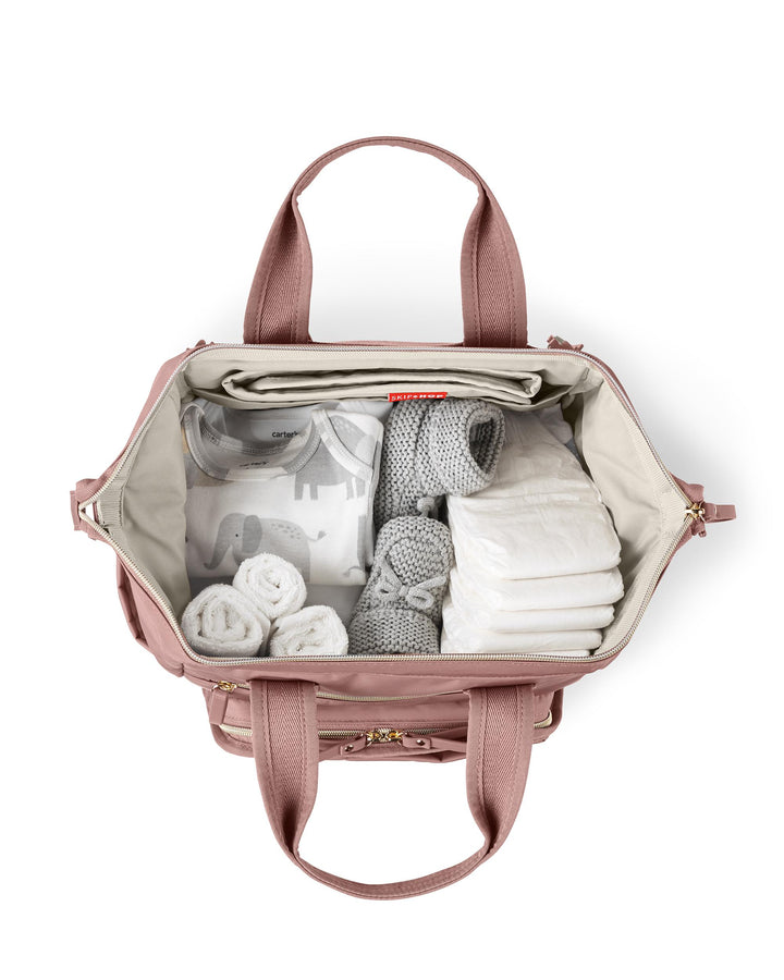 Skip Hop Mainframe Wide Open Backpack Diaper Bag Diaper Bags Navy - Image 21