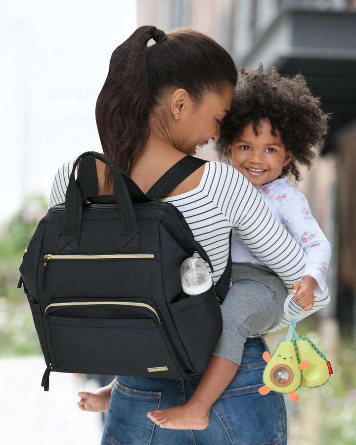 Skip Hop Mainframe Wide Open Backpack Diaper Bag Diaper Bags Navy - Image 8