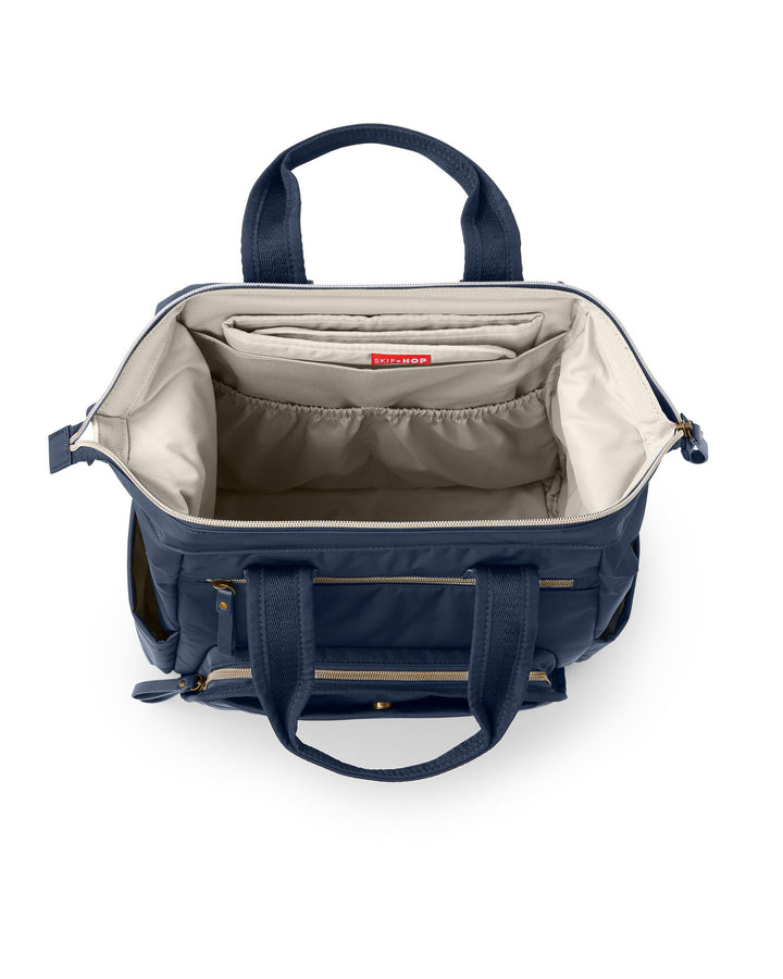 Skip Hop Mainframe Wide Open Backpack Diaper Bag Diaper Bags Navy - Image 36
