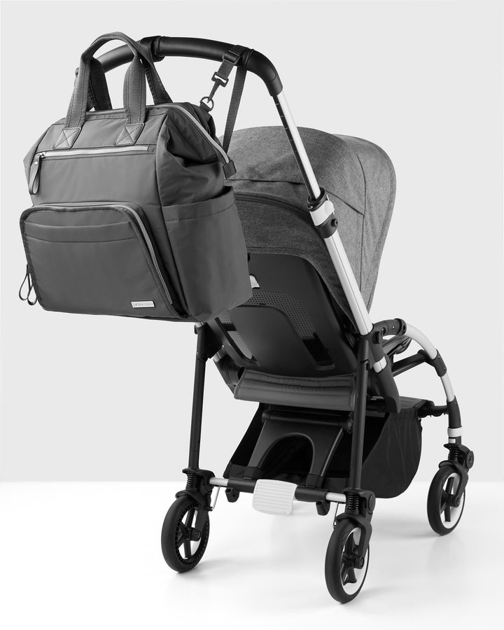 Skip Hop Mainframe Wide Open Backpack Diaper Bag Diaper Bags Navy - Image 15