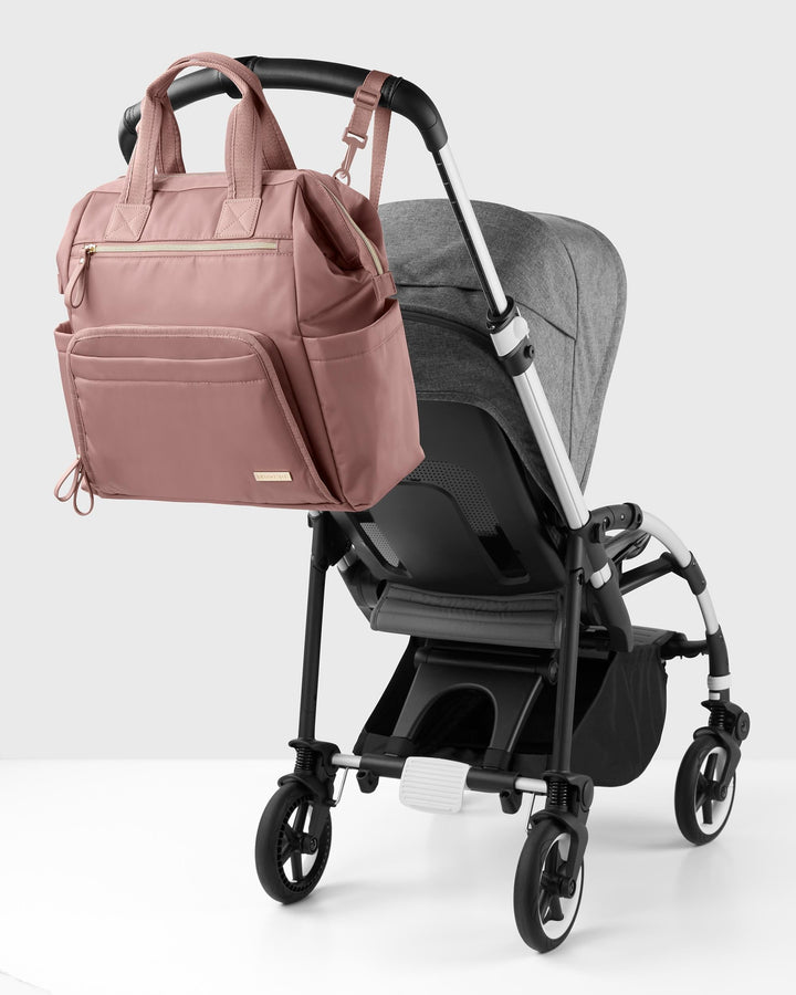 Skip Hop Mainframe Wide Open Backpack Diaper Bag Diaper Bags Navy - Image 24