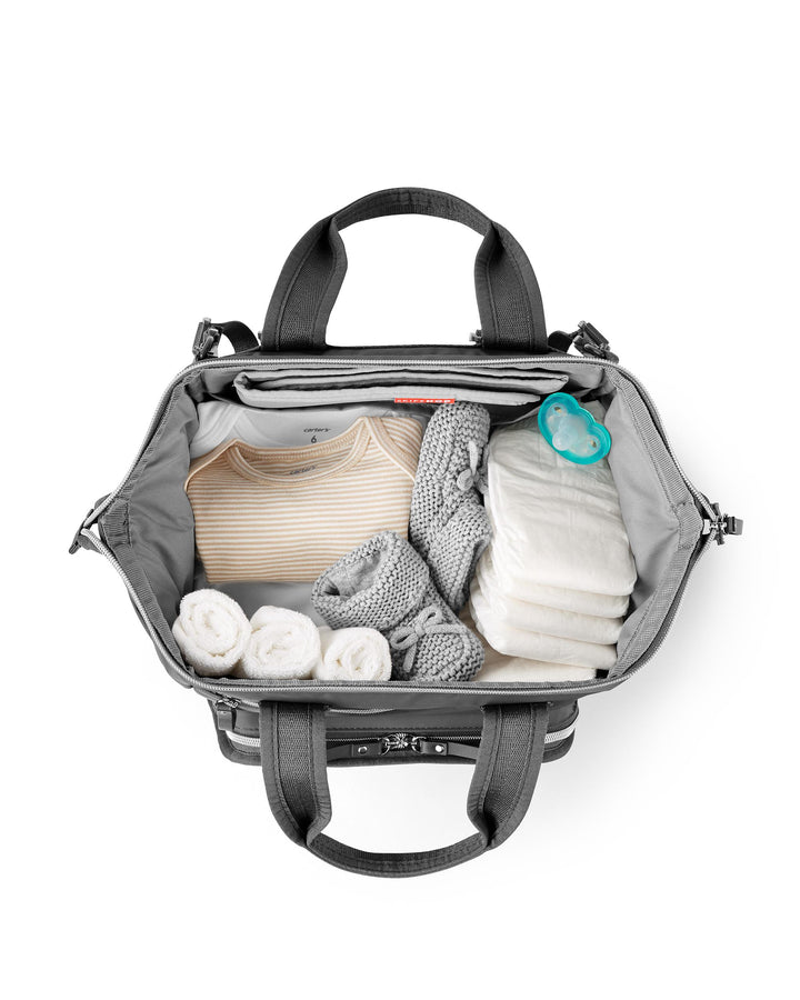 Skip Hop Mainframe Wide Open Backpack Diaper Bag Diaper Bags Navy - Image 13