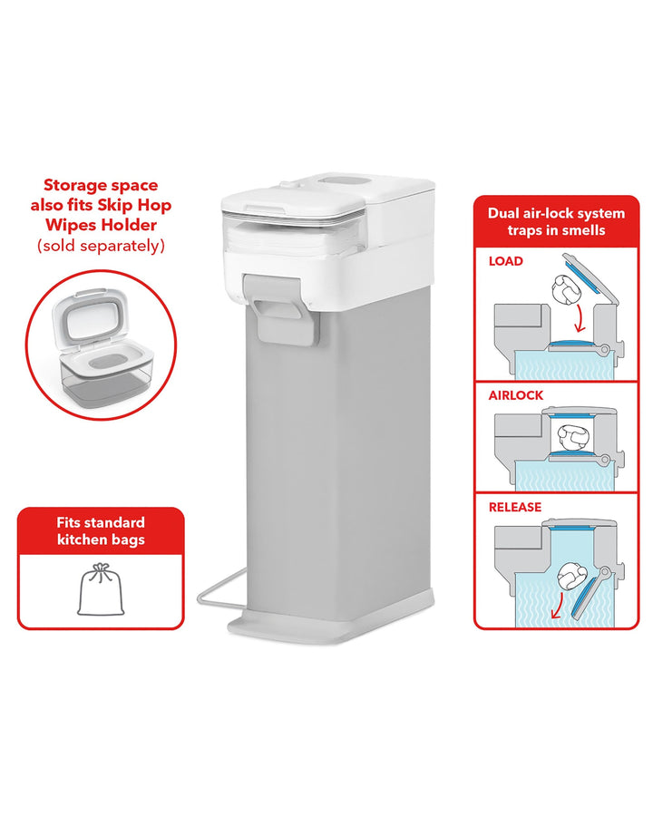 Skip Hop Nursery Style Diaper Pail