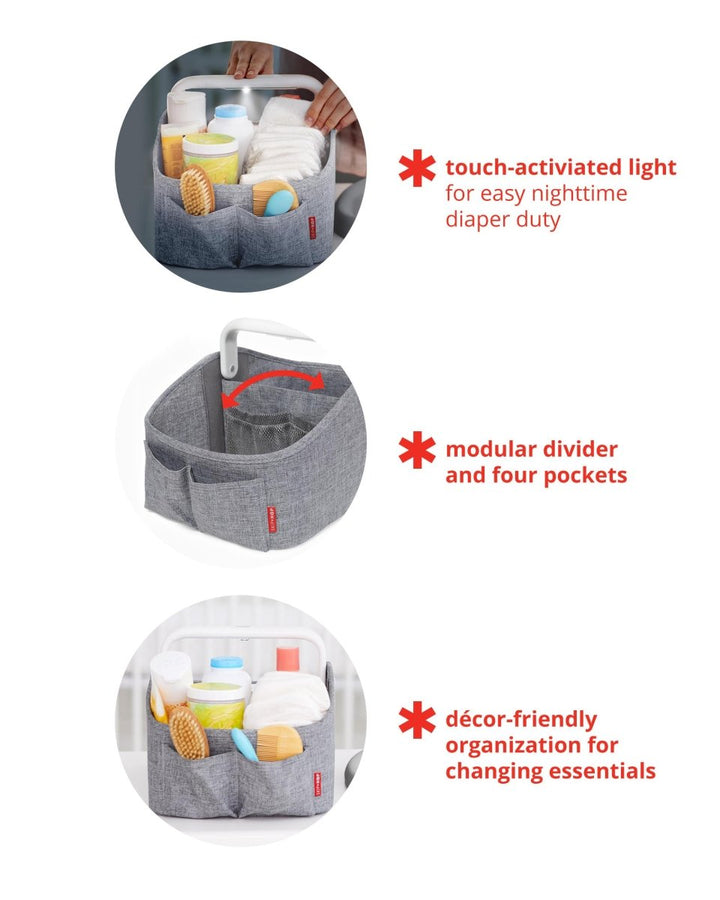 Skip Hop Skip Hop Light Up Diaper Caddy Diapering