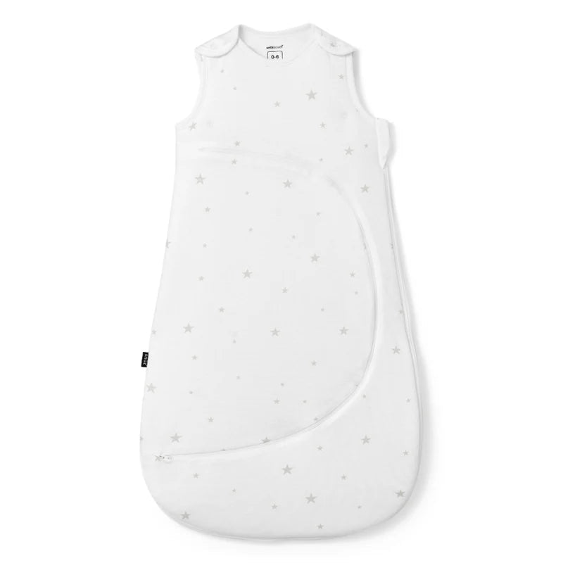 SnuzPouch Sleeping Bag White Stars/Grey - Image 5