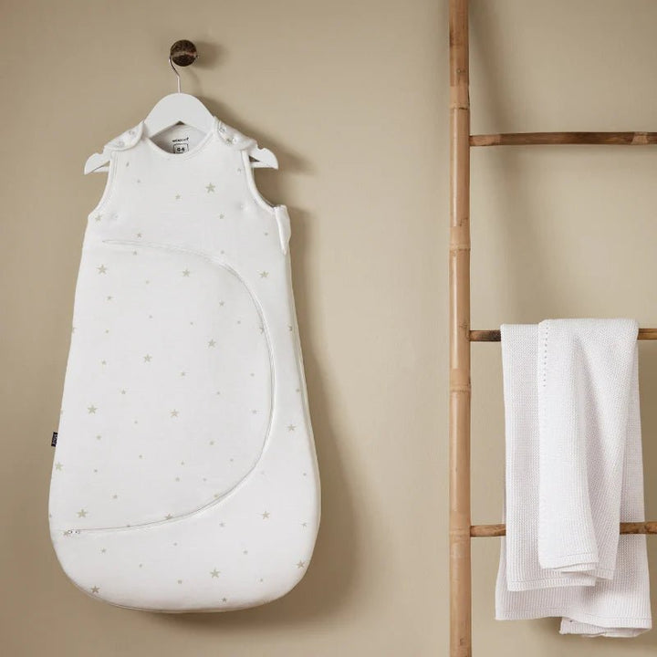 SnuzPouch Sleeping Bag White Stars/Grey - Image 6